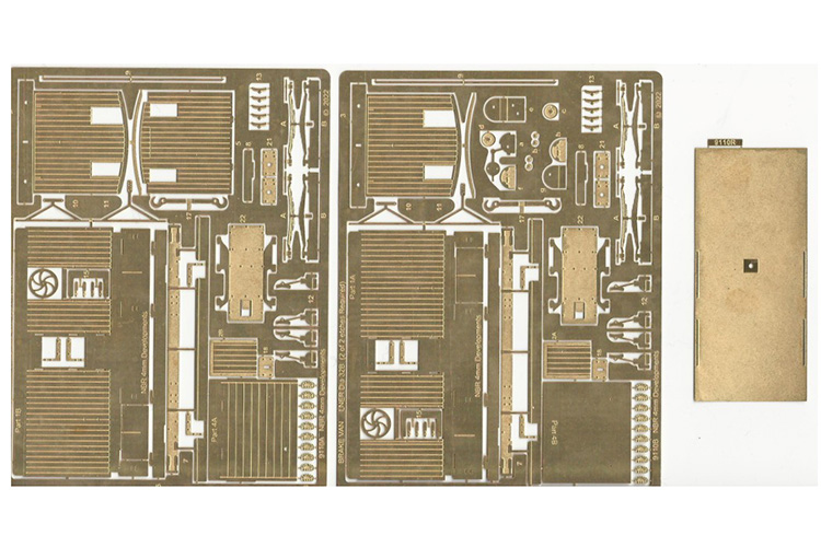 Brake van kit 9110 - the etch