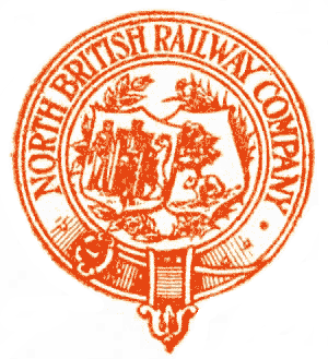 North British Railway Company badge