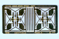 Fitted wagon brake bars