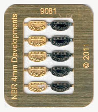 Wagon number plate 9081